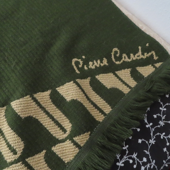 extremely rare pierre cardin made by matsumoto throw blanket 60s iconic - Picture 5 of 11